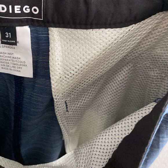 NWT- SUN DIEGO DEL MAR 3.0 HYBRID SHORTS- NAVY- Size 31 - Picture 9 of 9